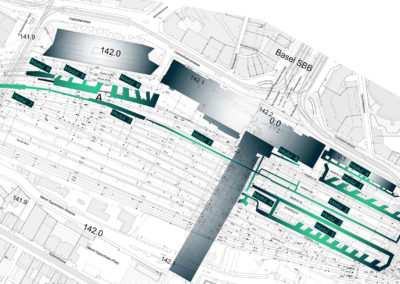 Kanalsanierung Bahnhof Basel SBB – Logistikplanung
